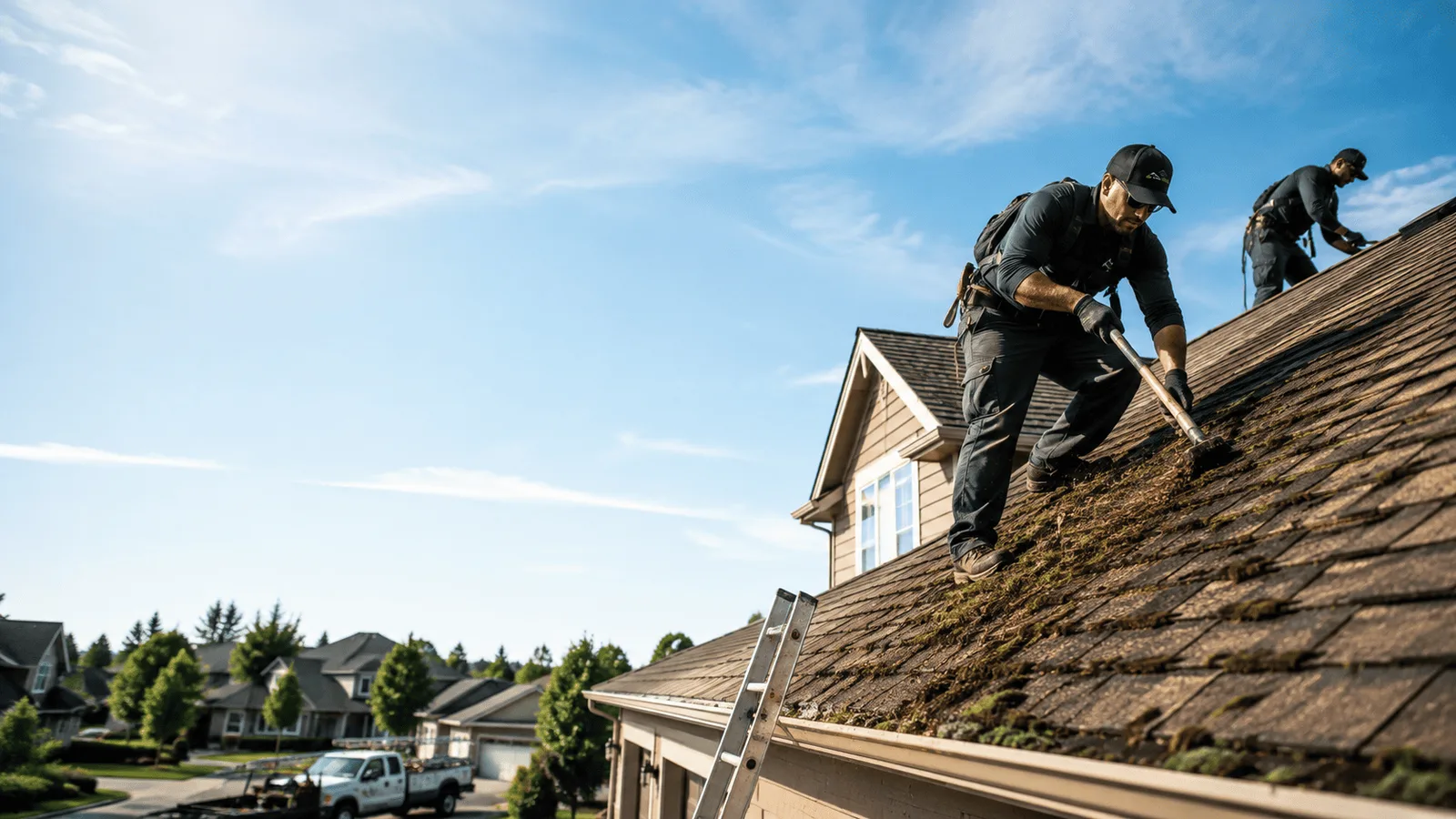 Roof Moss Removal in Mount Vernon, TX near me